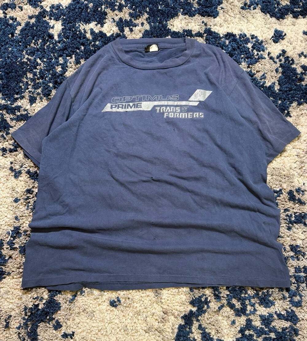 Vintage 2000 Transformers Optimus Prime Single Stitch T-Shirt
XL Made In USA
